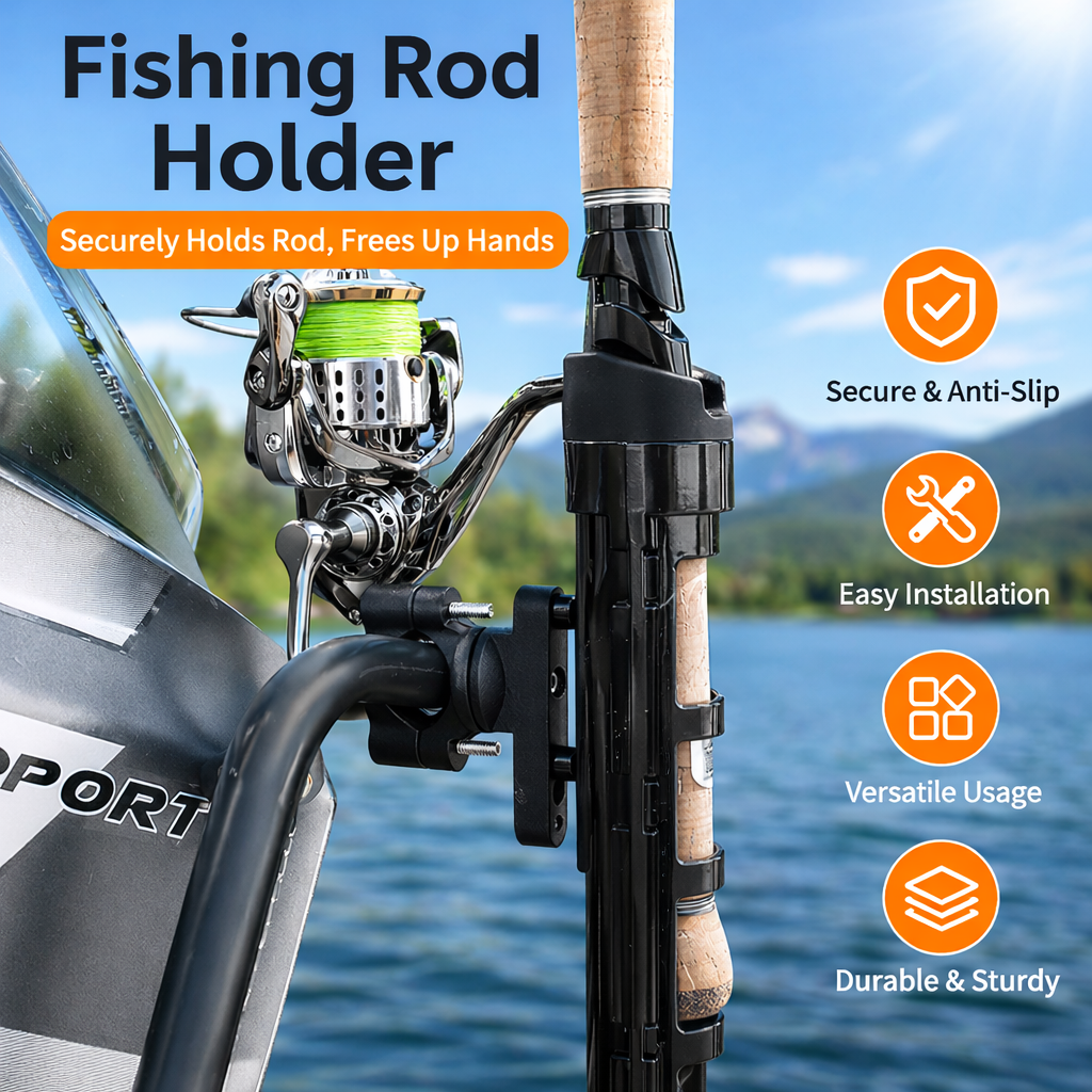 Adjustable Fishing Rod Holder  - Fishing Rod Casting บทวิจารณ์และราคา