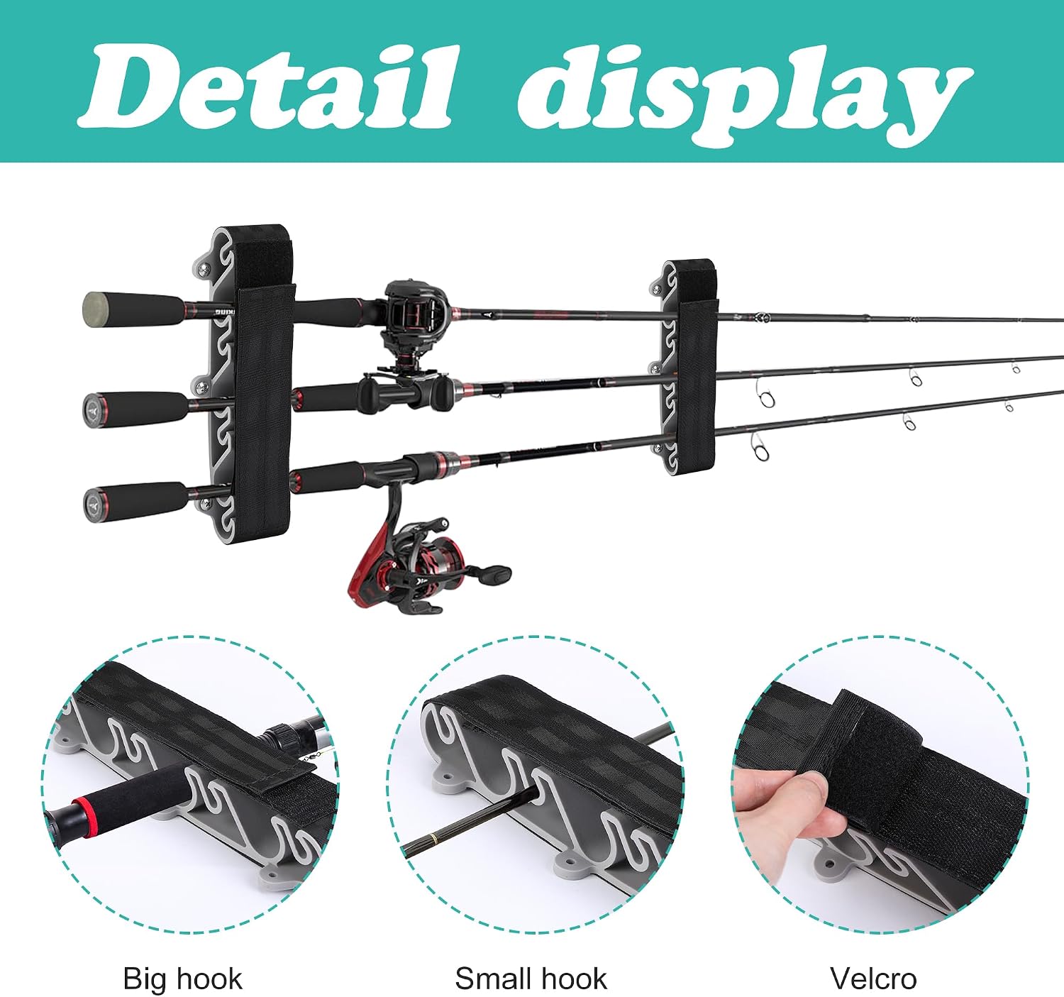 RunNico 2 pack Boating Vertica - Fishing Rod Boat บทวิจารณ์และราคา