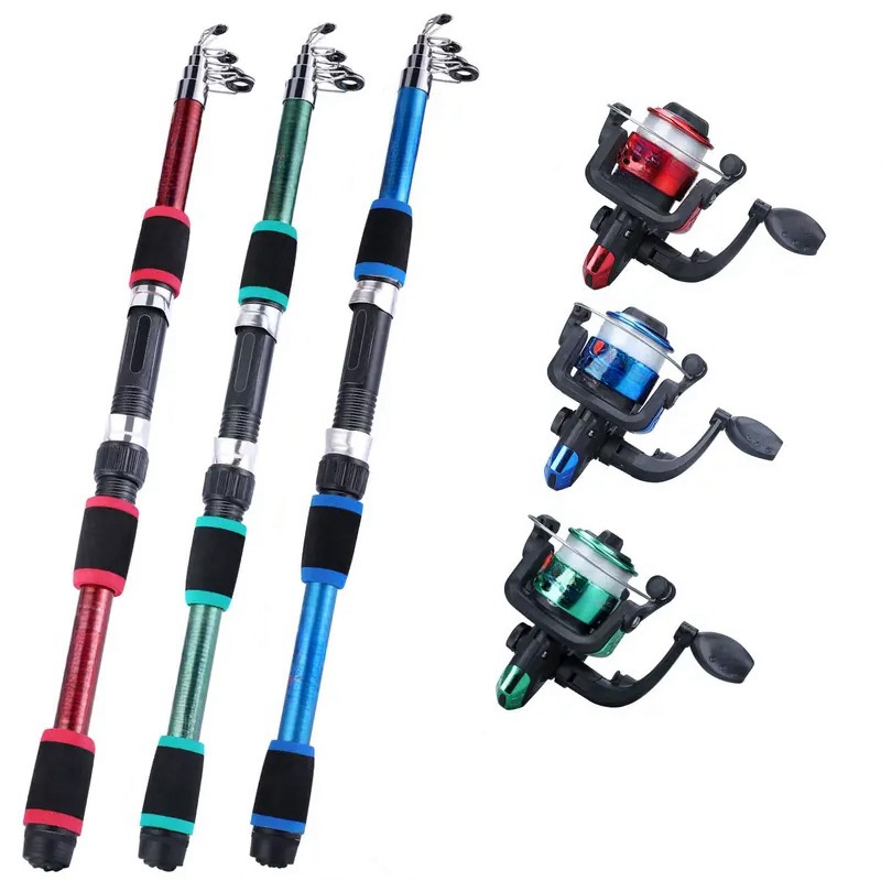 Fishing Pole Set Full Kits Wit - Fishing Rod Ice บทวิจารณ์และราคา