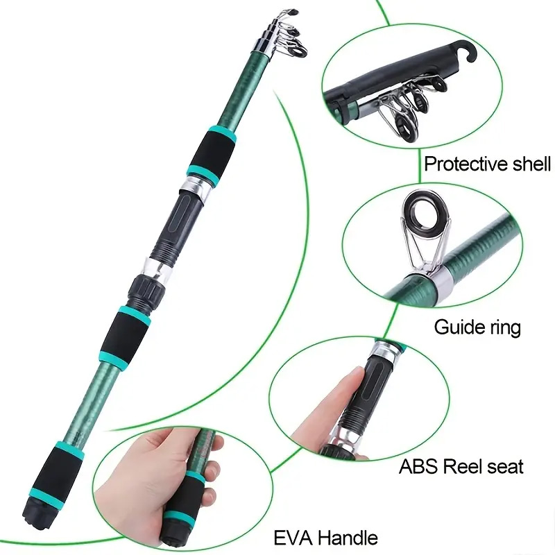 Fishing Pole Set Full Kits Wit - Fishing Rod Ice บทวิจารณ์และราคา