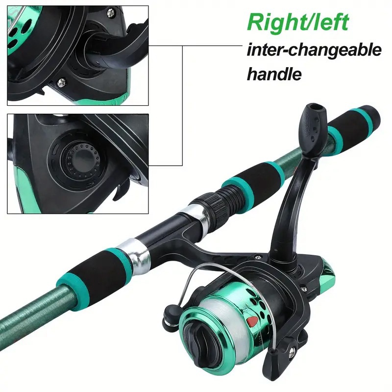 Fishing Pole Set Full Kits Wit - Fishing Rod Ice บทวิจารณ์และราคา