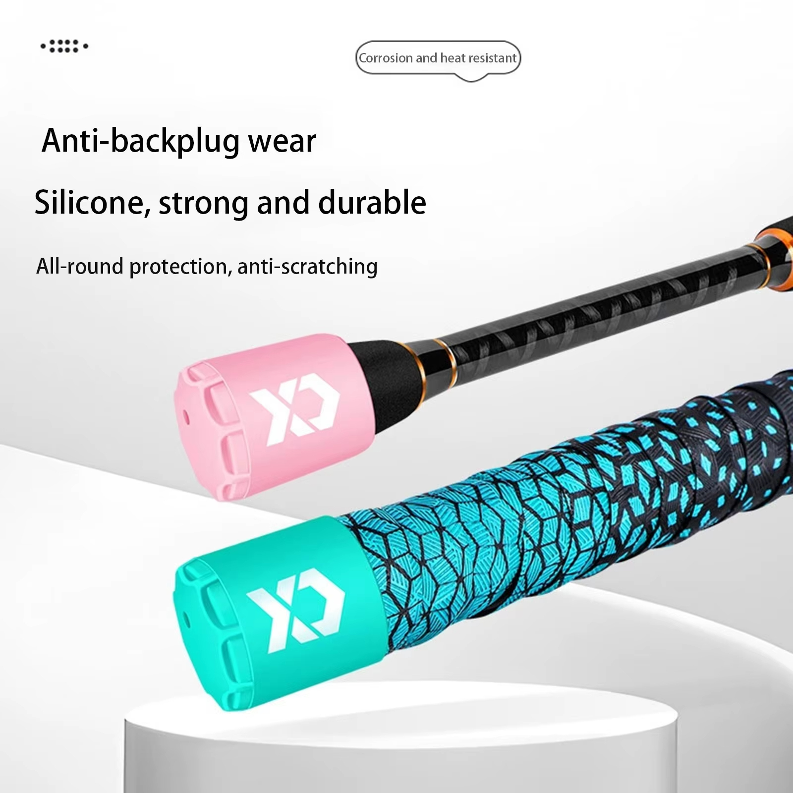 Silicone Fishing Rod End Cap P - Fishing Rod Case บทวิจารณ์และราคา