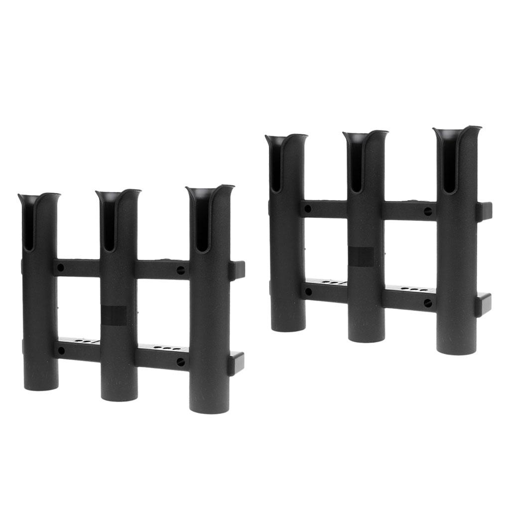 Black PP Fishing Rod Holder Ra - Fishing Rod Rack บทวิจารณ์และราคา
