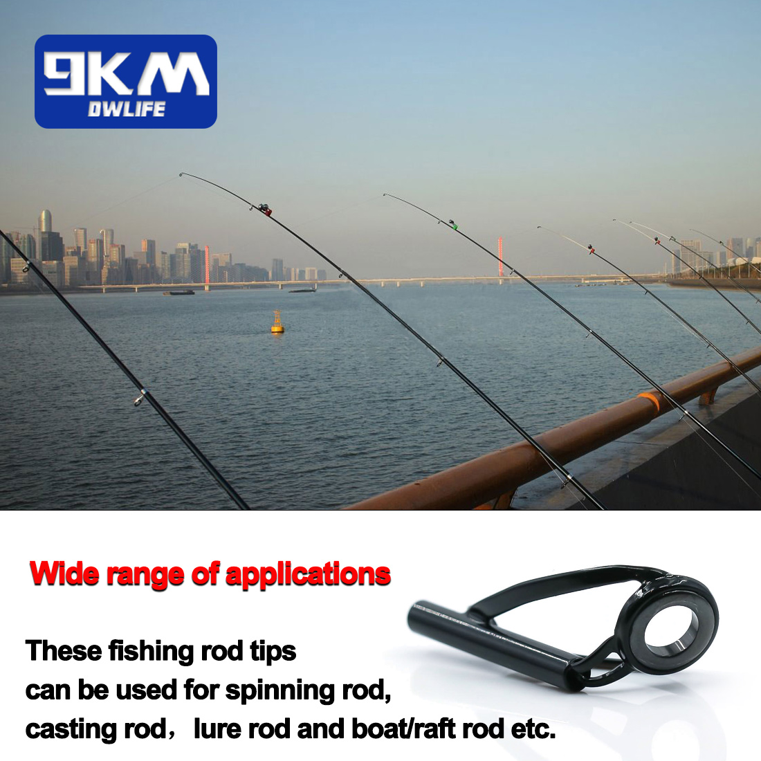 Fishing Rod Guide Tip Repair K - Fishing Rod Guide Replacement บทวิจารณ์และราคา