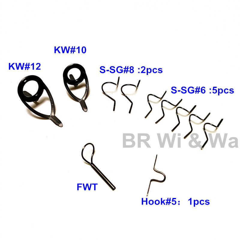Fly Fishing Rod Guide Set, Alc - Fishing Rod Guide Replacement บทวิจารณ์และราคา