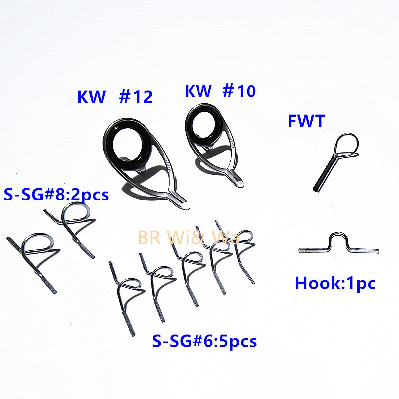 Fly Fishing Rod Guide Set, Alc - Fishing Rod Guide Replacement บทวิจารณ์และราคา