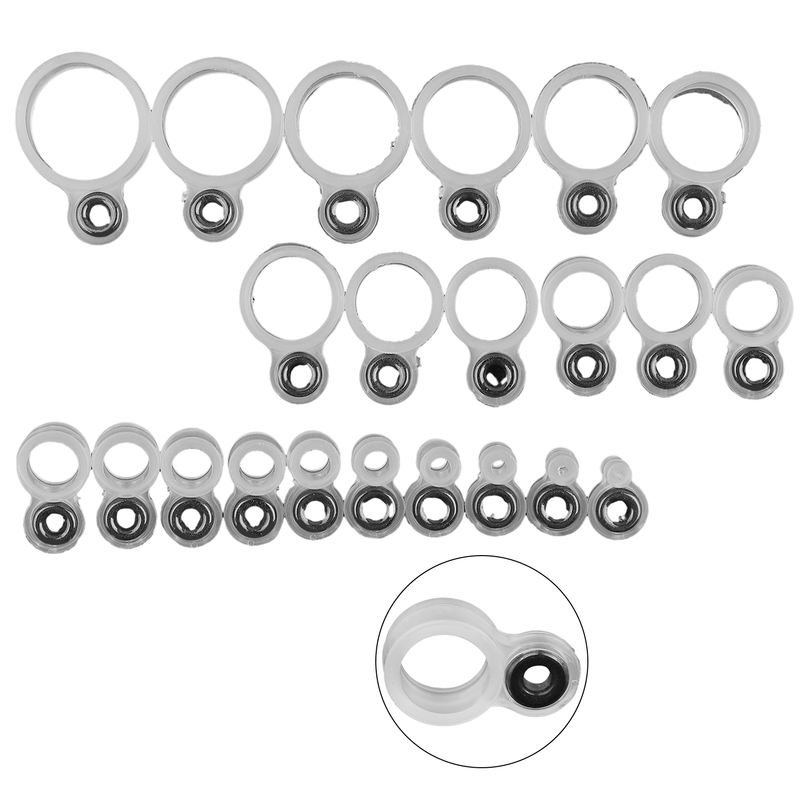 14/22Pcs Fishing Rod Eyelet Re - Fishing Rod Building Kit บทวิจารณ์และราคา