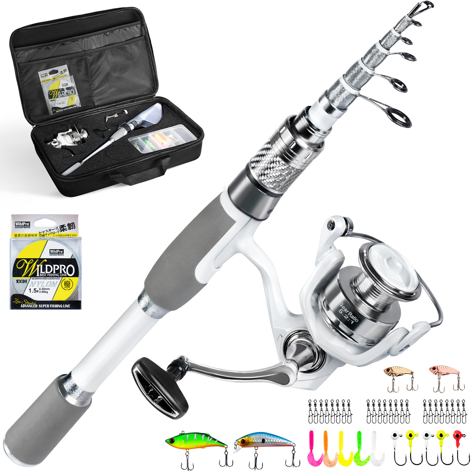 Ghosthorn Fishing Rod And Reel - Fishing Rod Carbon Fiber บทวิจารณ์และราคา
