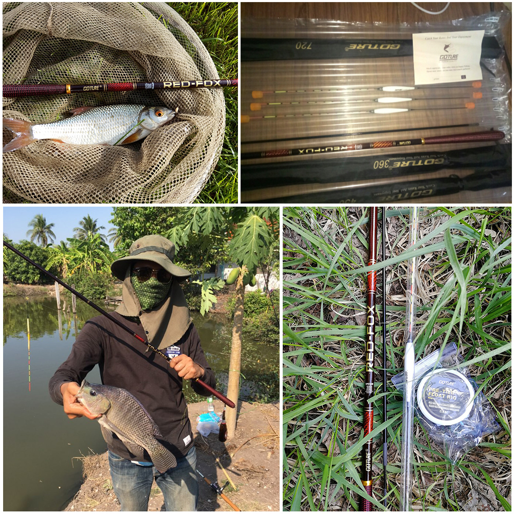 Goture Carbon Fiber Telescopic - Fishing Rod Tip Replacement บทวิจารณ์และราคา