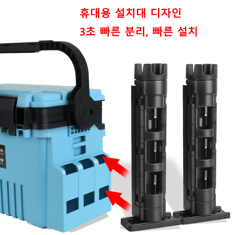 JSFUN Fishing Box Barrel Holde - Fishing Rod Travel บทวิจารณ์และราคา