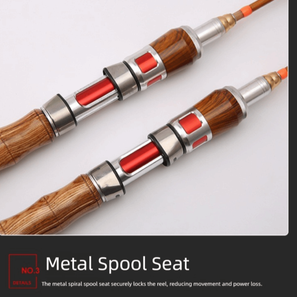 4 Sections Spinning Fishing Ro - Fishing Rod Carbon Fiber บทวิจารณ์และราคา