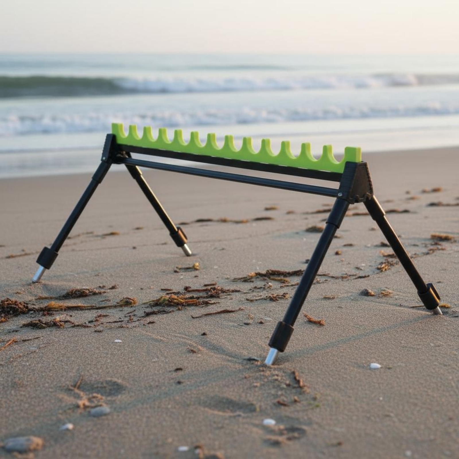 Beach Fishing Rod Stand Stable - Fishing Rod Telescopic บทวิจารณ์และราคา