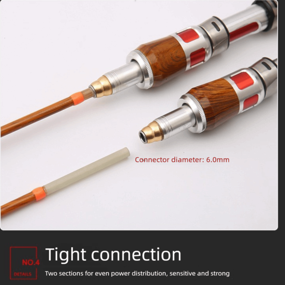 4 Sections Spinning Fishing Ro - Fishing Rod Carbon Fiber บทวิจารณ์และราคา