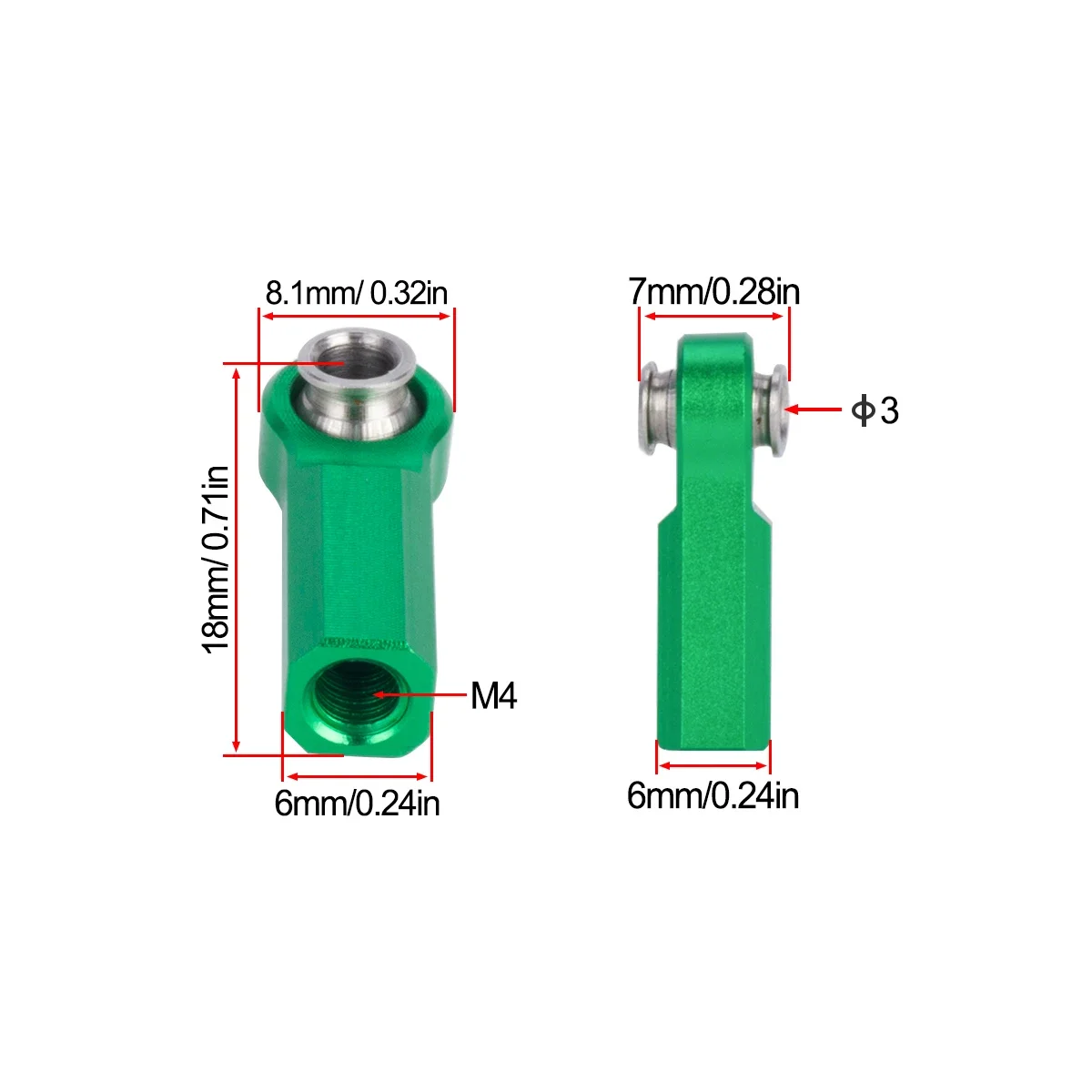 4Pcs M4 Metal Ball Head Holder - Fishing Rod Holder บทวิจารณ์และราคา