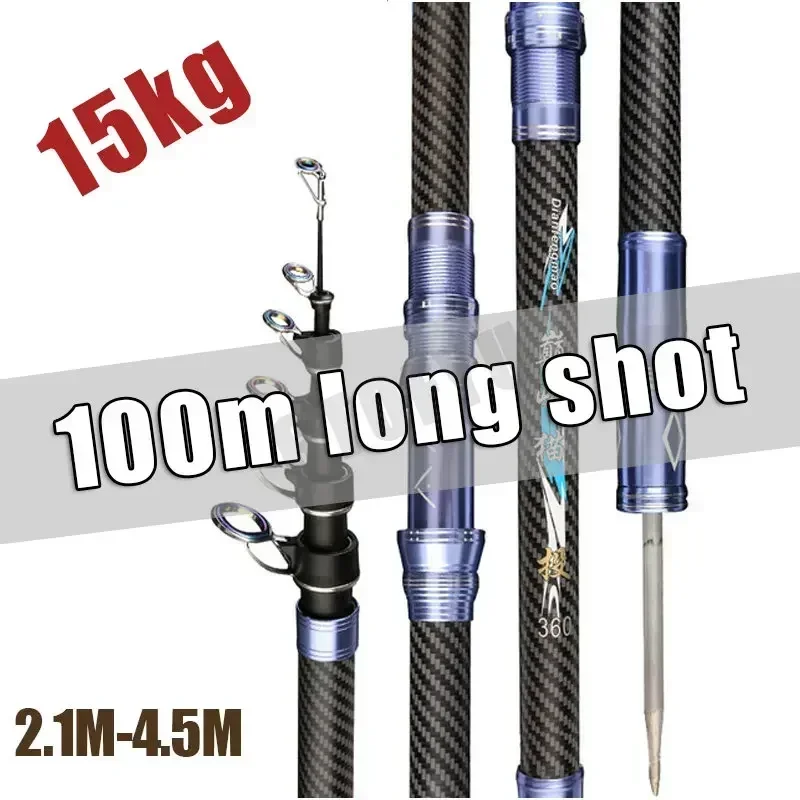 Best Telescopic Portable Rotar - Fishing Rod Surf บทวิจารณ์และราคา