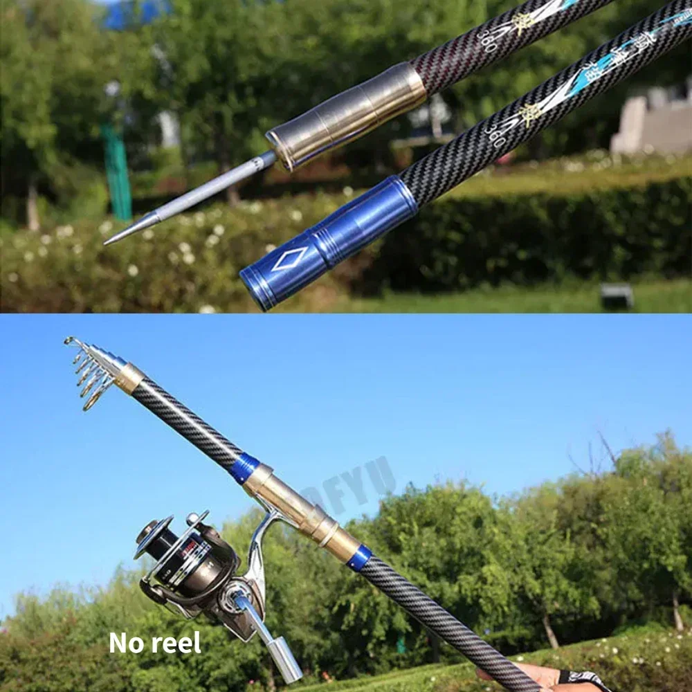 Best Telescopic Portable Rotar - Fishing Rod Surf บทวิจารณ์และราคา