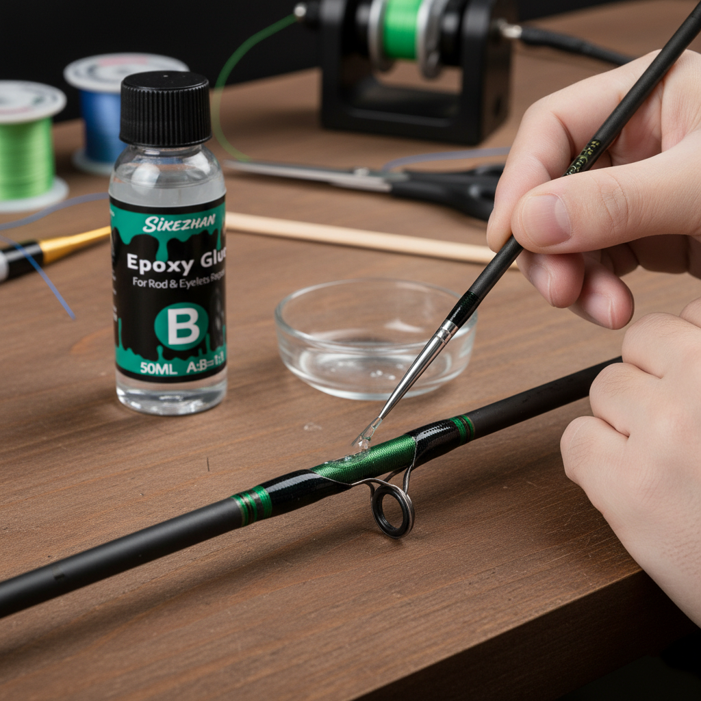 Clear 2-Part Fishing Rod Epoxy - Fishing Rod Building Kit บทวิจารณ์และราคา