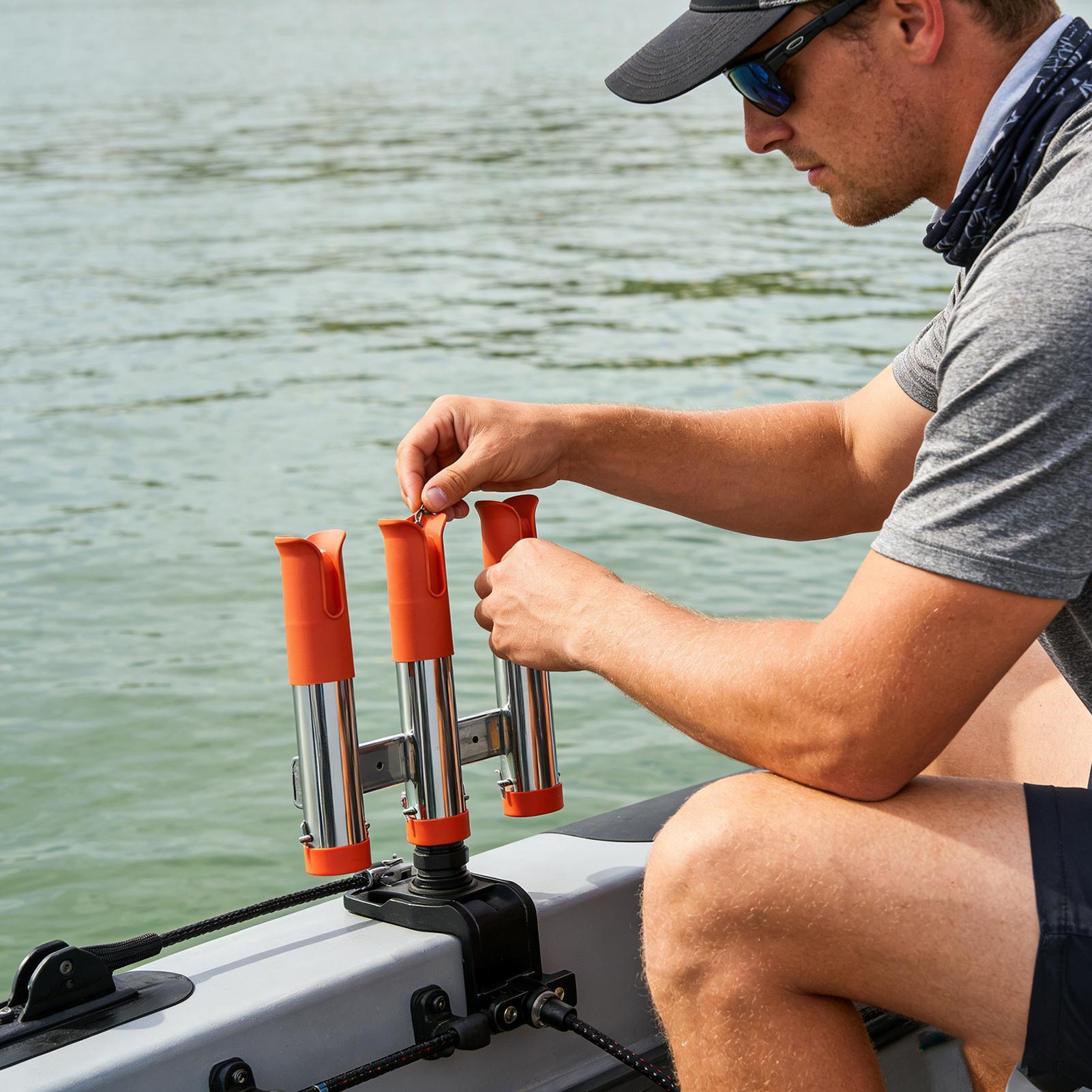 Rod Holder For Boat 3 Tube Lin - Fishing Rod Boat บทวิจารณ์และราคา