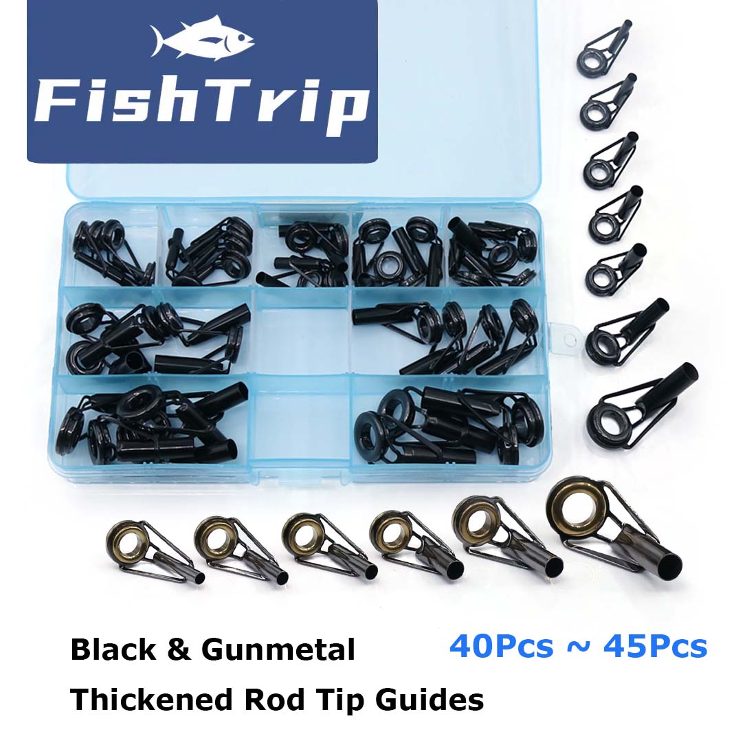 FishTrip Rod Tip Repair Kit 5~ - Fishing Rod Tip Replacement บทวิจารณ์และราคา