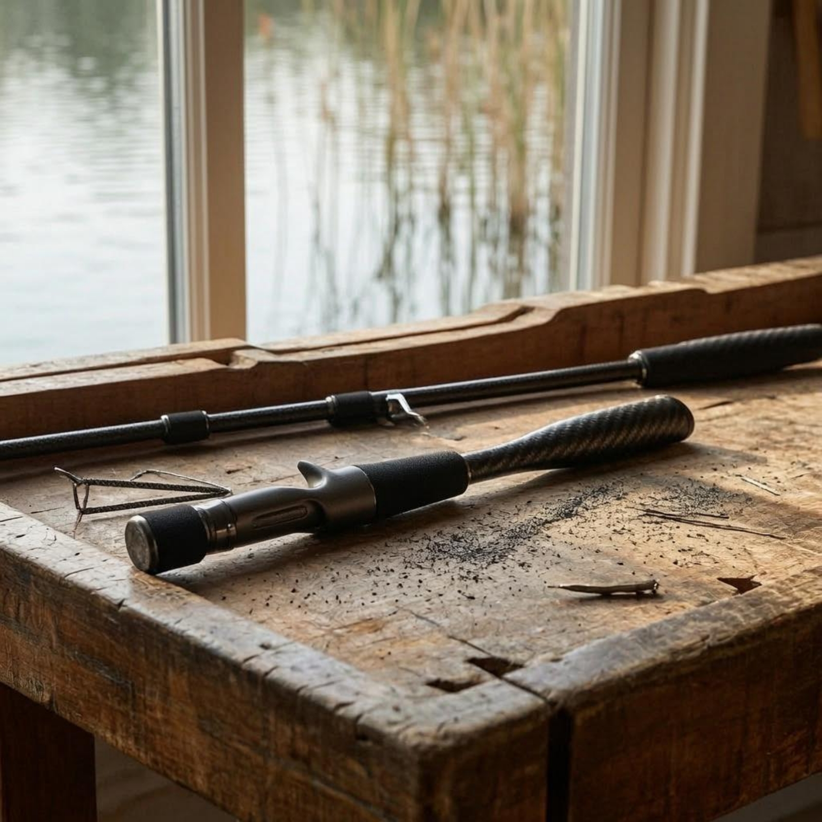 Integrated Rod Handle Long-Las - Fishing Rod Carbon Fiber บทวิจารณ์และราคา