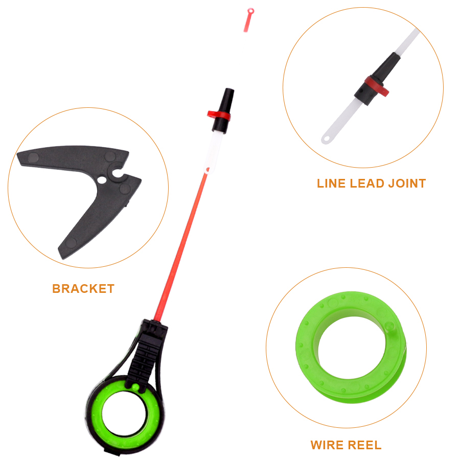 FTK Ice Fishing Rod Mini Porta - Fishing Rod Tip Replacement บทวิจารณ์และราคา