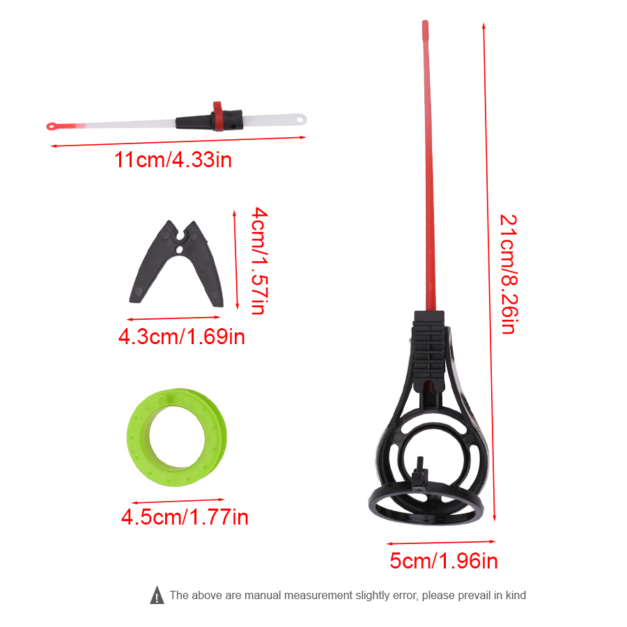 FTK Ice Fishing Rod Mini Porta - Fishing Rod Tip Replacement บทวิจารณ์และราคา