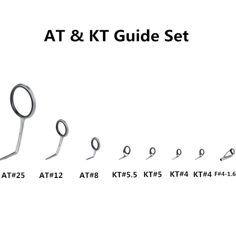 NooNRoo AT & KT Guide Set Fish - Fishing Rod Guide Replacement บทวิจารณ์และราคา
