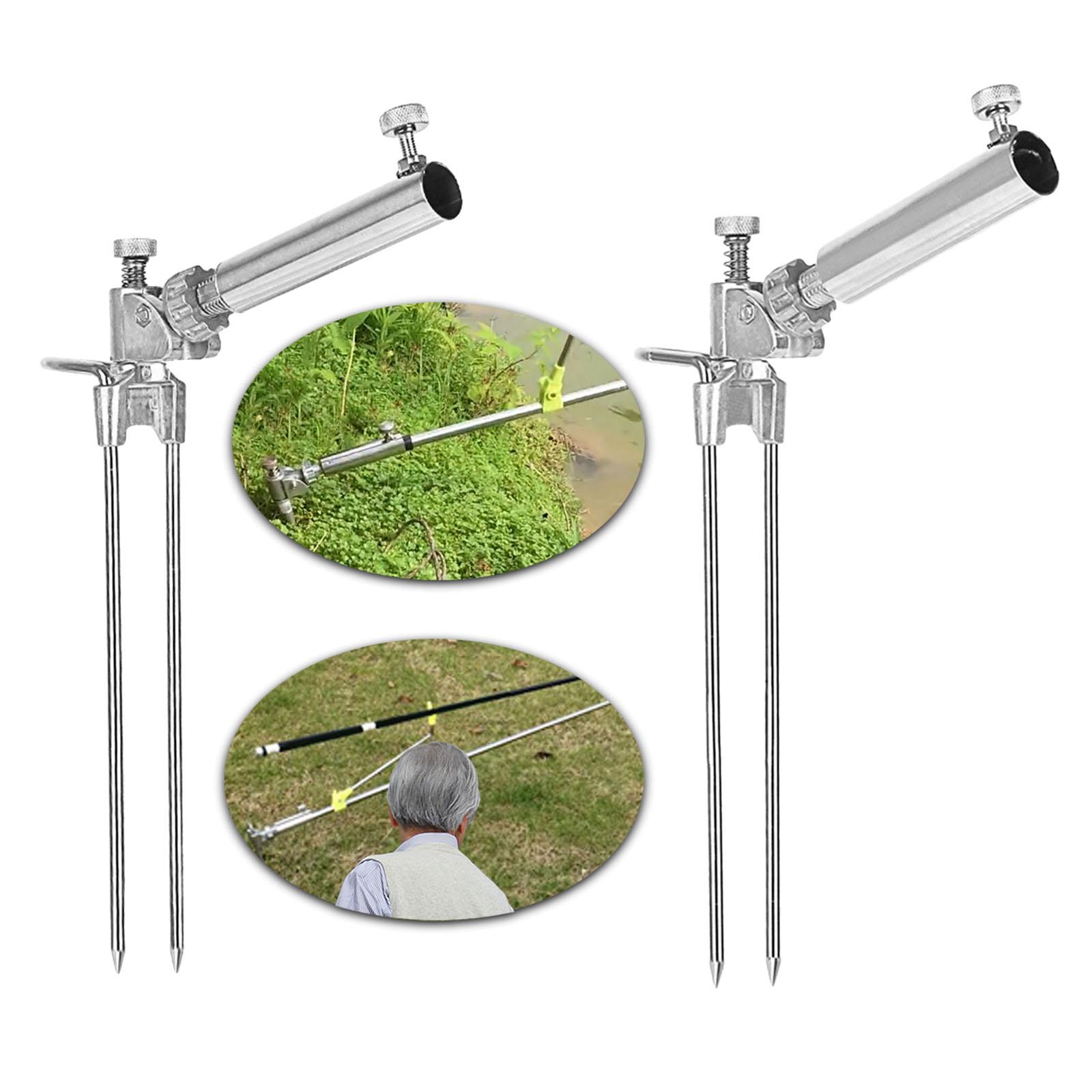 Ground Fishing Rack Fishing Ro - Fishing Rod Rack บทวิจารณ์และราคา