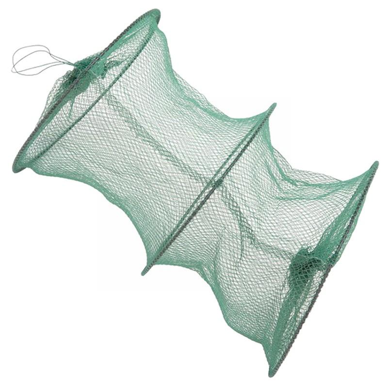 Folding Round Nylon Mesh Metal - Fishing Rod Casting บทวิจารณ์และราคา