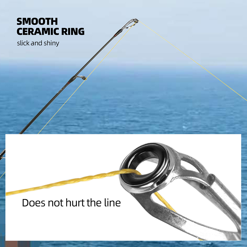 10/40pcs Fishing Rod Guide Rin - Fishing Rod Guide Replacement บทวิจารณ์และราคา