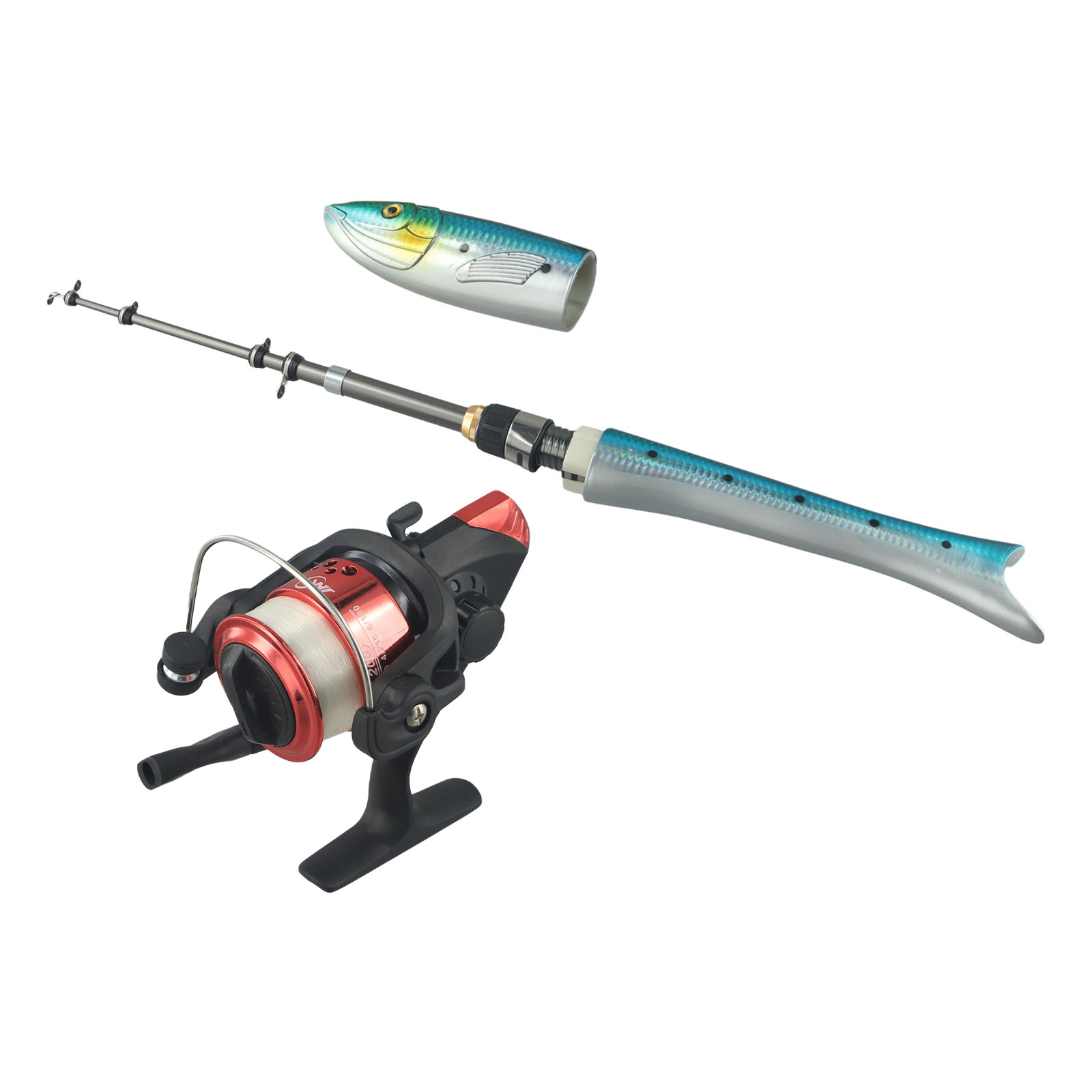 1 6m Carbon Fishing Rod Reel F - Fishing Rod Combo บทวิจารณ์และราคา