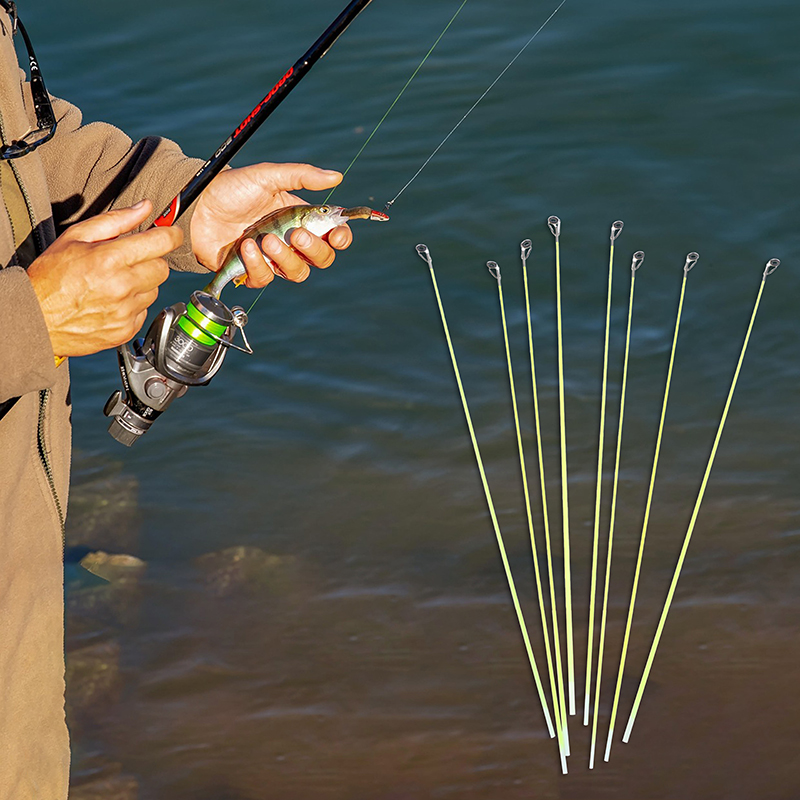 5Pcs 42CM Boat/Raft Rod Tip Sp - Fishing Rod Tip Replacement บทวิจารณ์และราคา