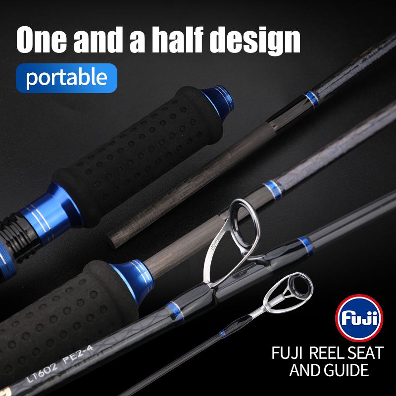 ROLLFISH Premium 2-Section Car - Fishing Rod Surf บทวิจารณ์และราคา