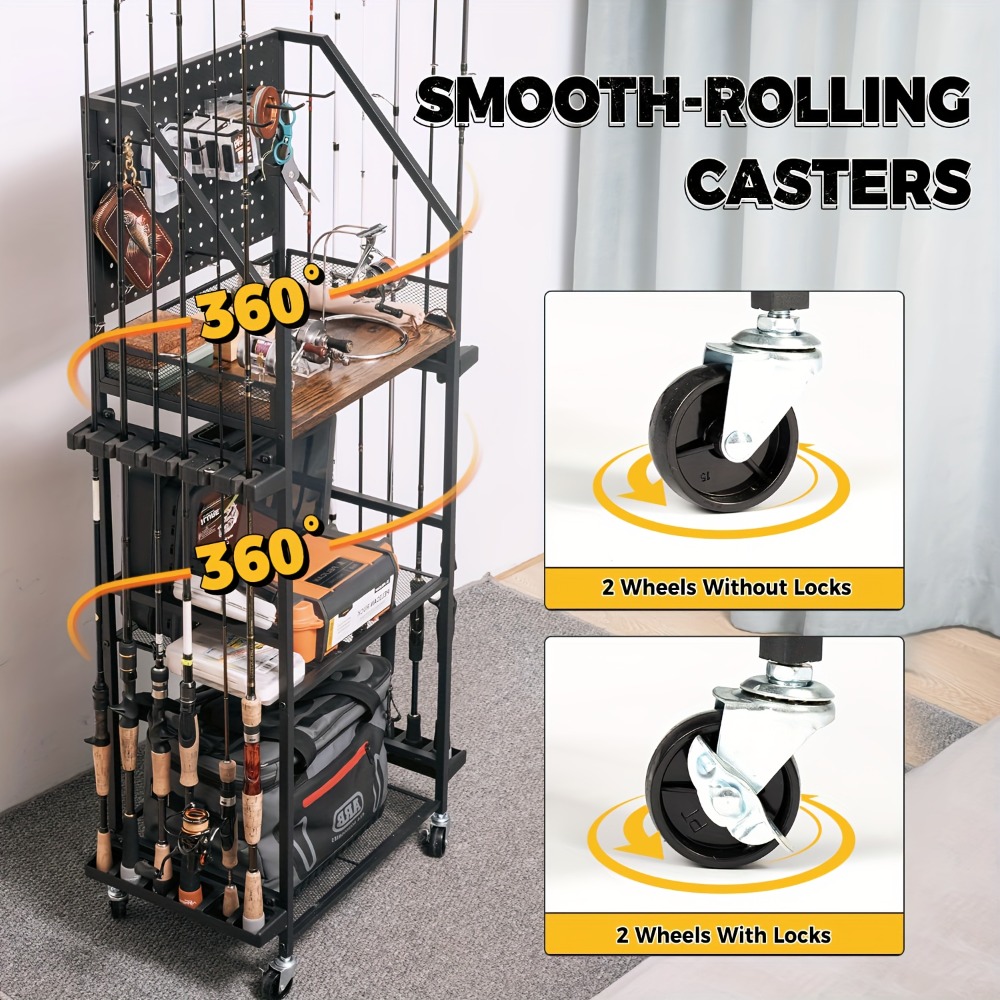 Fishing Rod Holders for Garage - Fishing Rod Case บทวิจารณ์และราคา