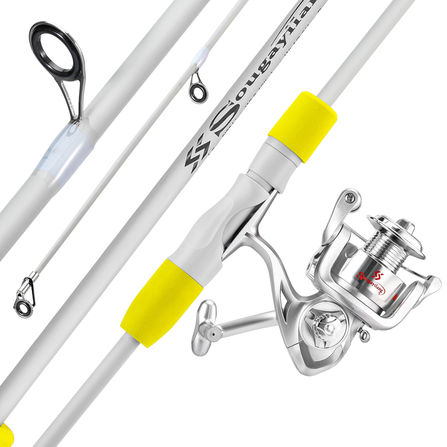 Sougayilang 2section Spinning  - Fishing Rod Combo บทวิจารณ์และราคา