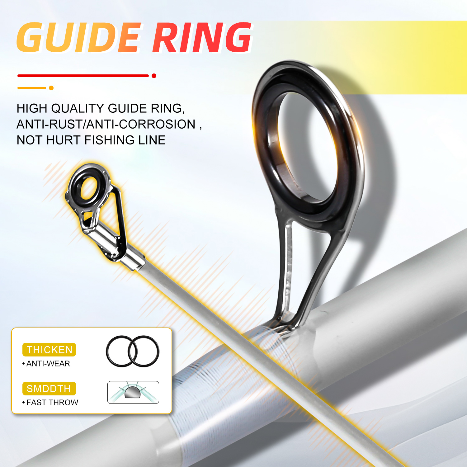 Sougayilang 2section Spinning  - Fishing Rod Combo บทวิจารณ์และราคา
