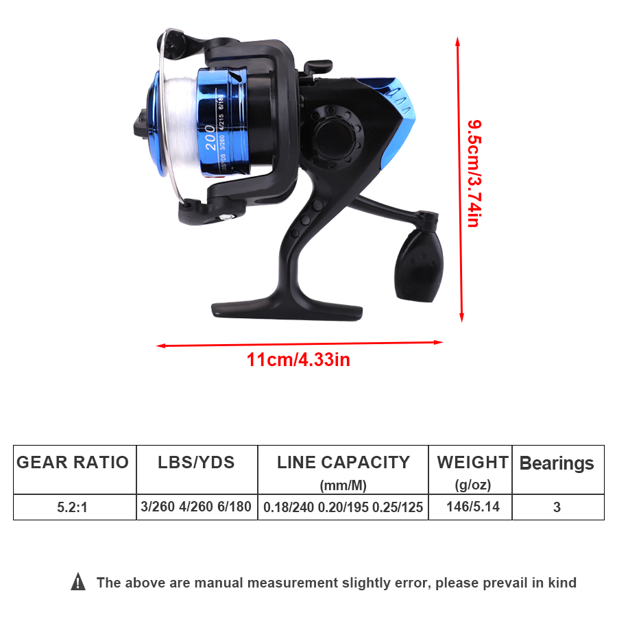 FTK 1.8M Portable Spinning Fis - Fishing Rod Combo บทวิจารณ์และราคา