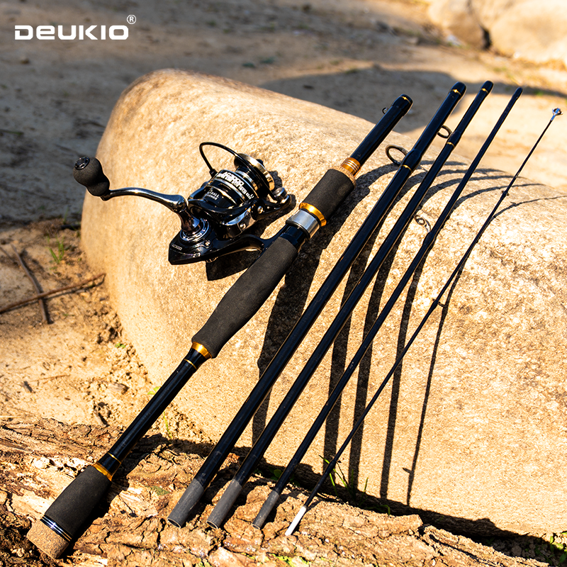 DEUKIO Fishing Rod Reel Combo  - Fishing Rod Spinning บทวิจารณ์และราคา