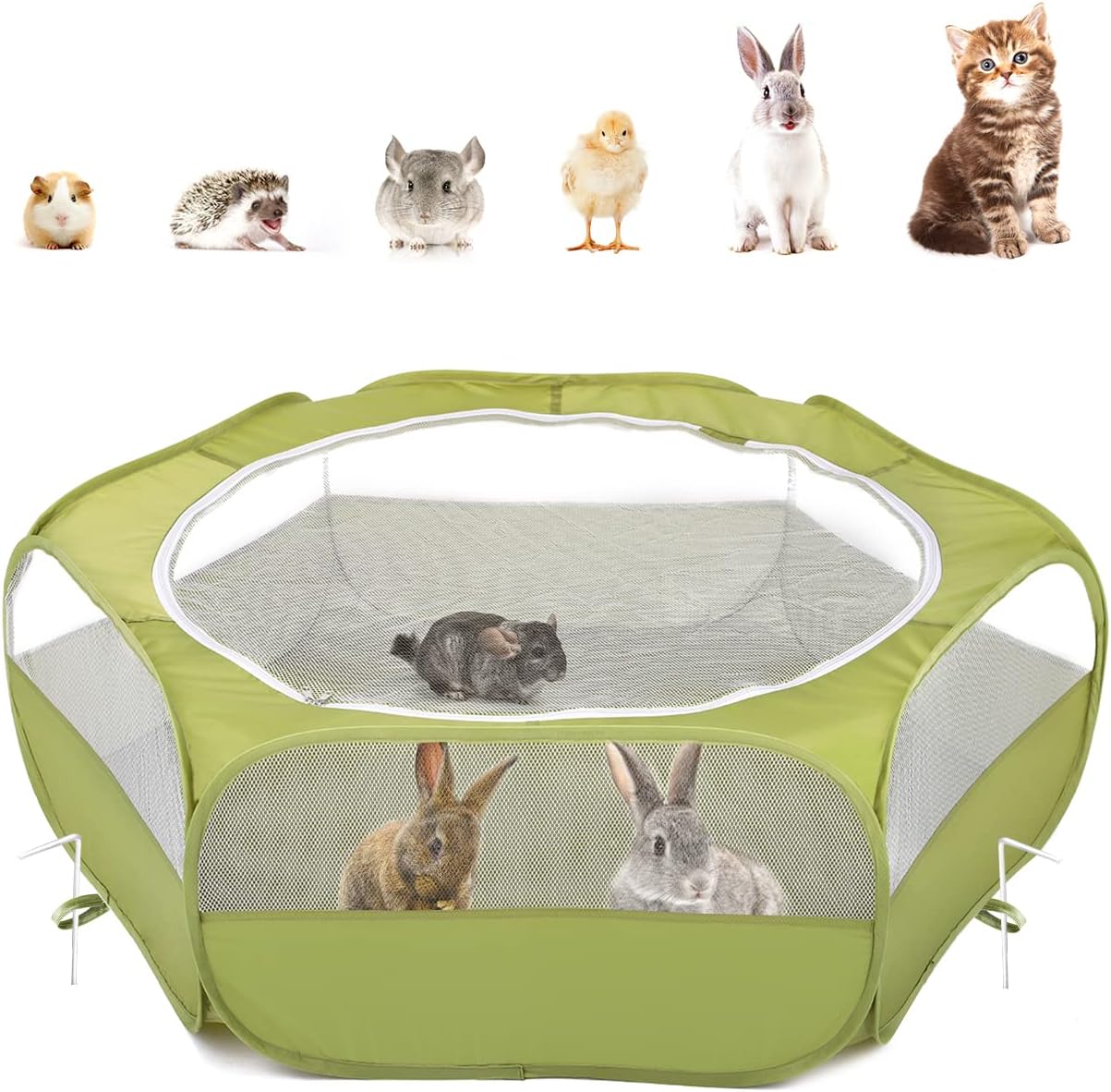 Pawaboo Small Animals Playpen  - Fishing Rod Travel บทวิจารณ์และราคา